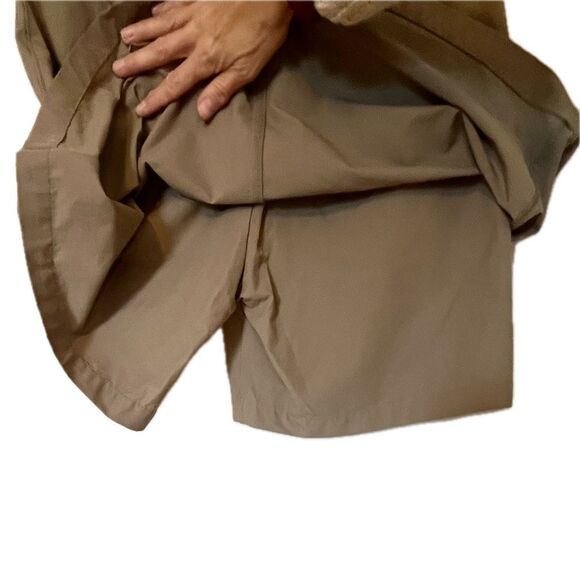 Woolrich Khaki Hiking Adjustable Waist Wrap Skirt Skort Gorpcore Size 8 - Picture 11 of 11